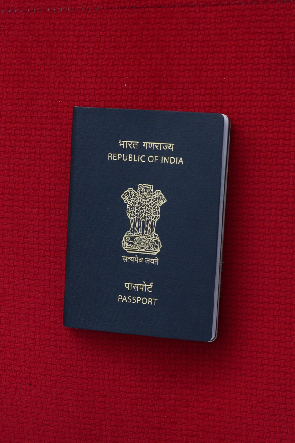 A photo of Ayshka's object of memory: her passport